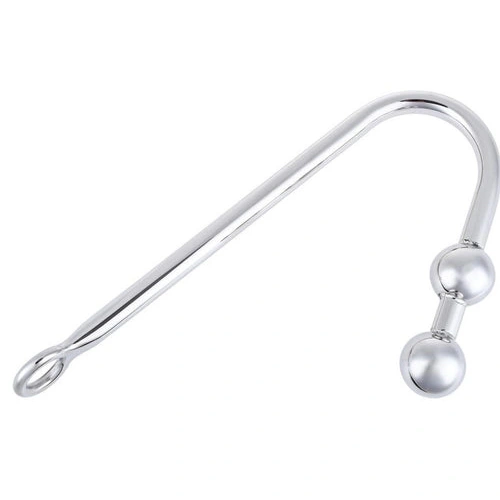 Anal Hooks Steel Balls Anal 4417 Pleasurable Two Hook Stainless 1002